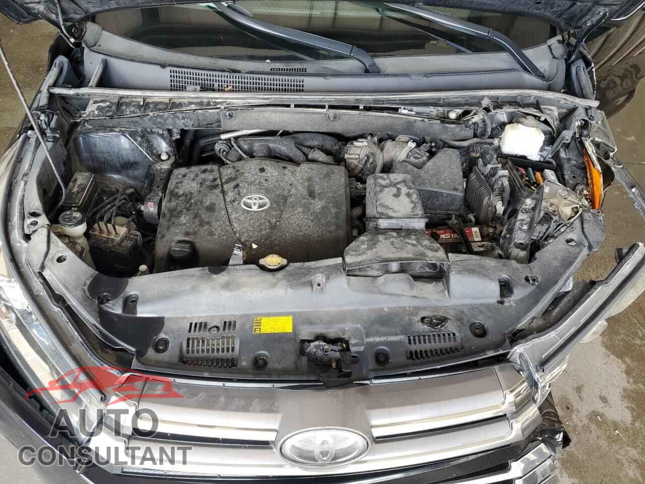 TOYOTA HIGHLANDER 2017 - 5TDDZRFH4HS358624
