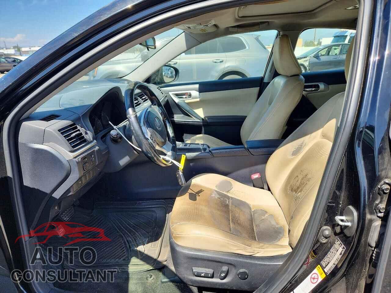LEXUS CT 200 2013 - JTHKD5BH3D2165482