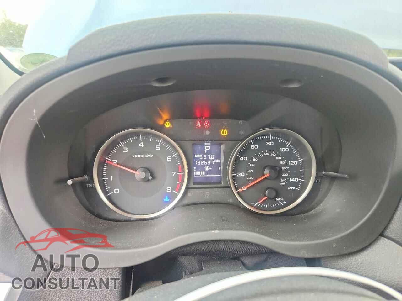SUBARU CROSSTREK 2016 - JF2GPABC2G8337175