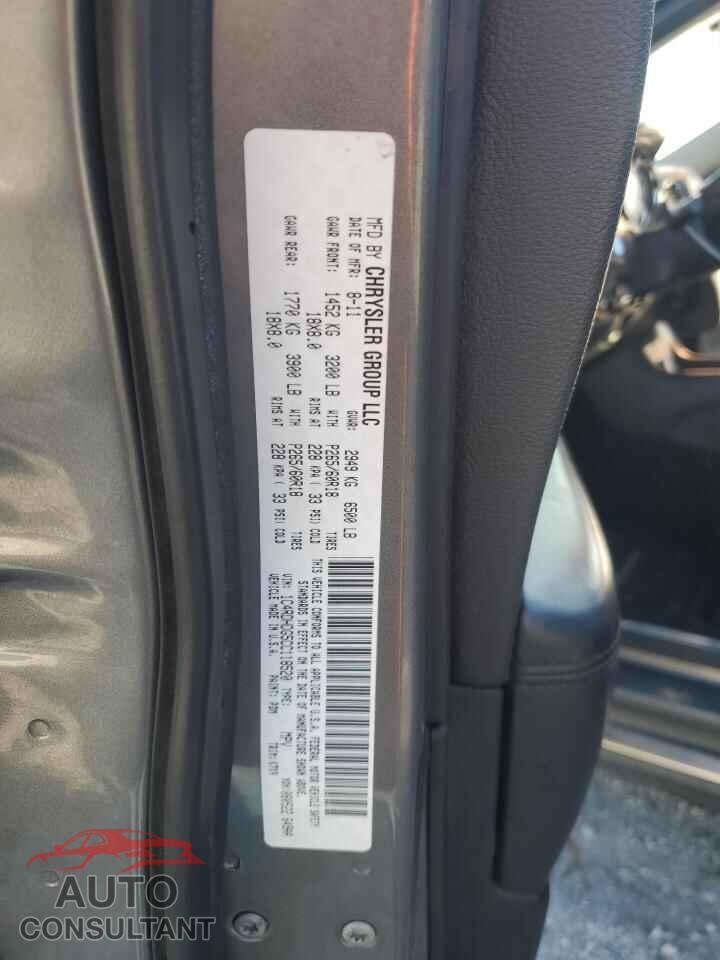 DODGE DURANGO 2012 - 1C4RDHDG5CC118520