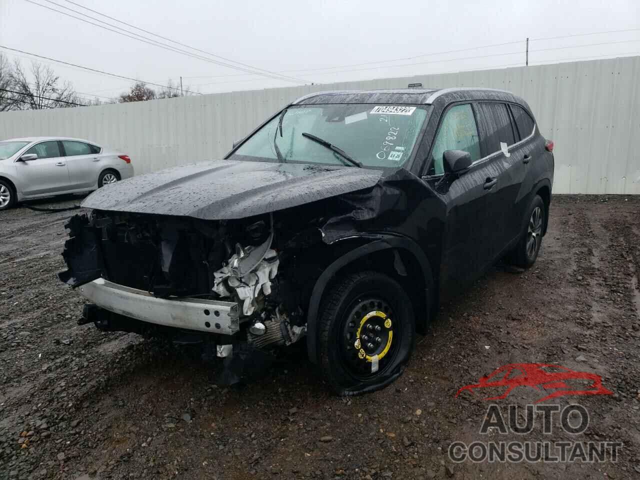 TOYOTA HIGHLANDER 2021 - 5TDGZRBH2MS069822
