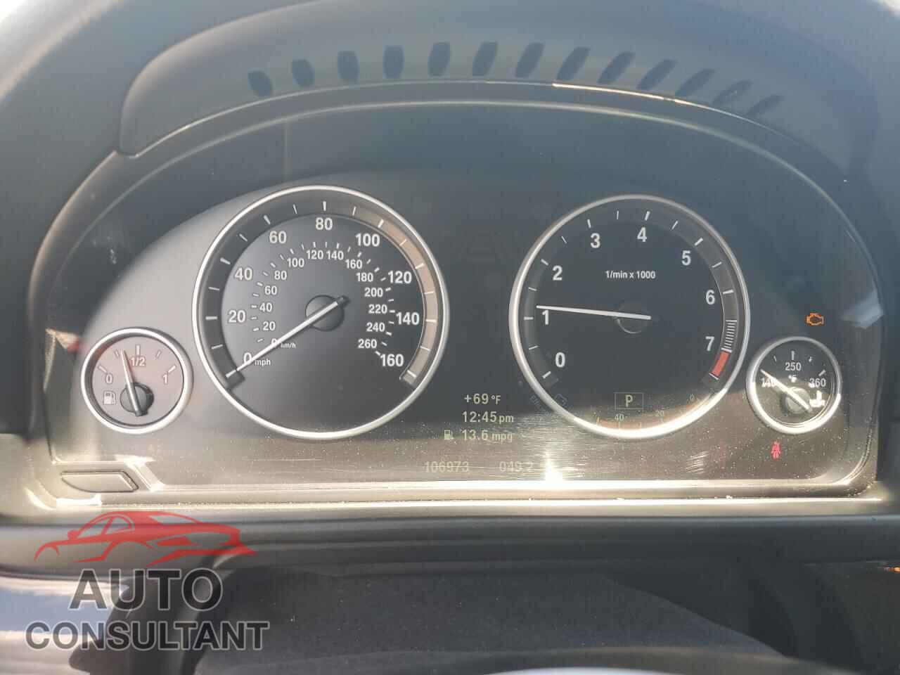 BMW 5 SERIES 2012 - WBAXG5C51CDX05902