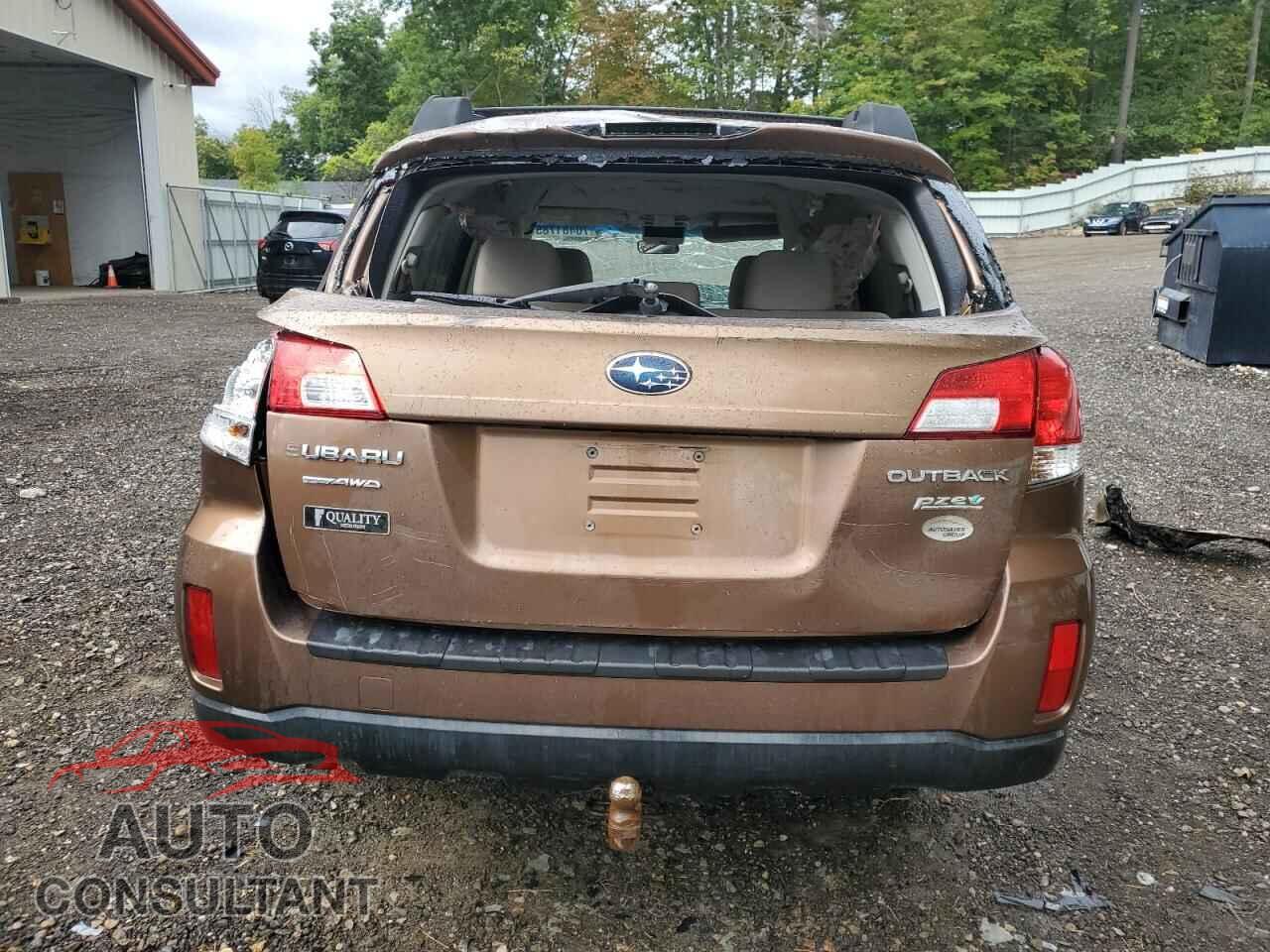 SUBARU OUTBACK 2013 - 4S4BRBCC7D3304507