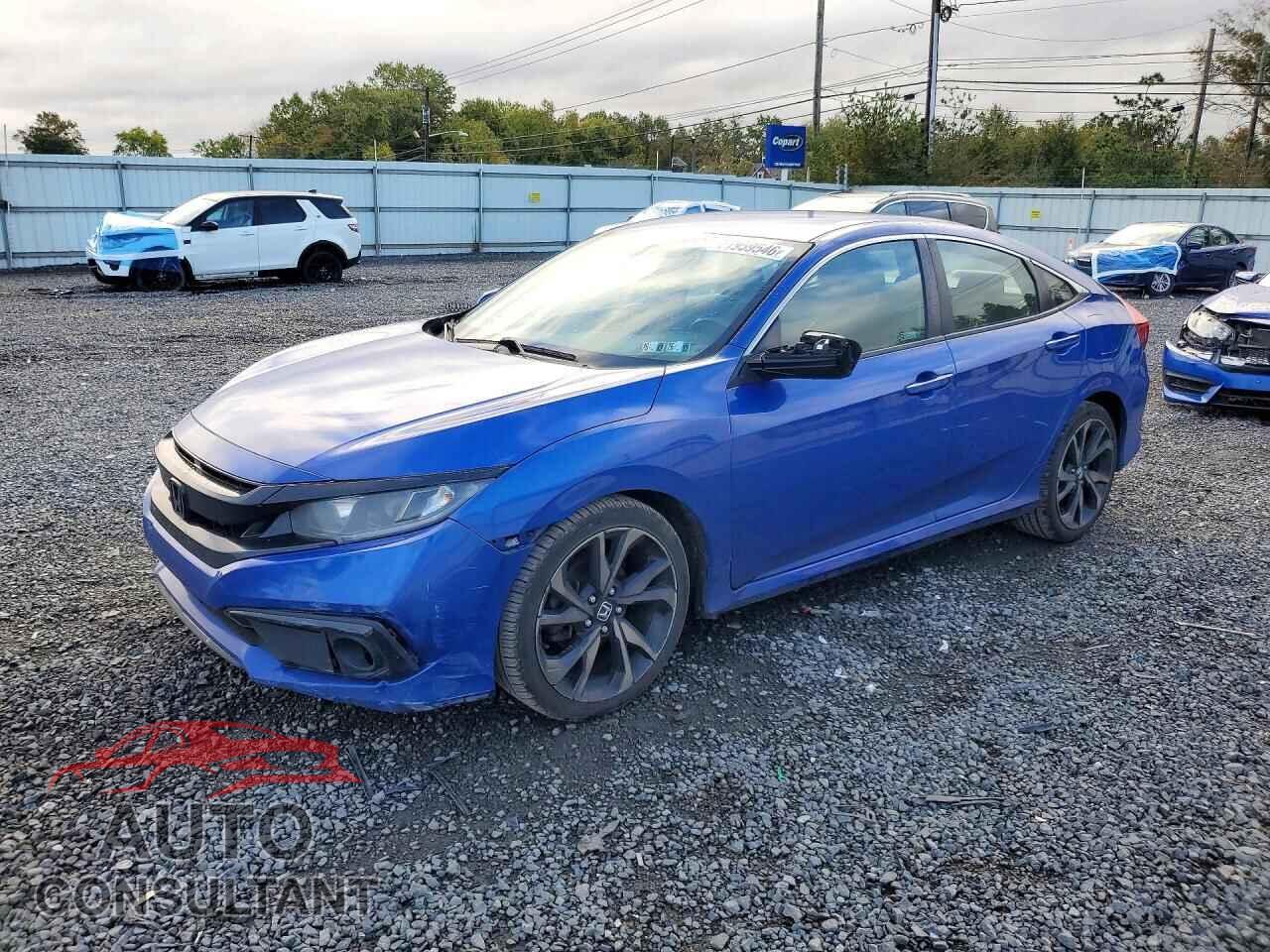 HONDA CIVIC 2019 - 2HGFC2F83KH554997