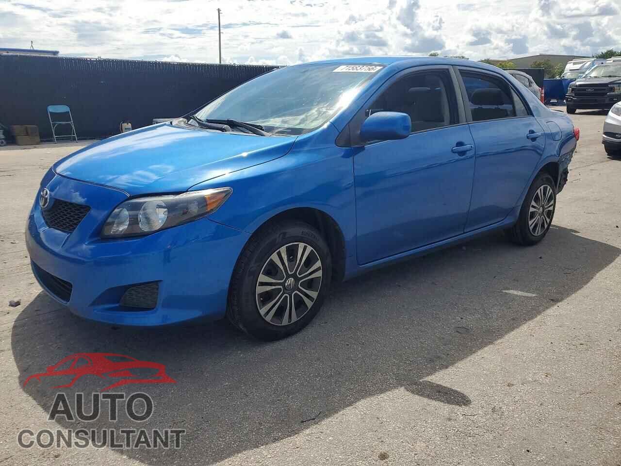 TOYOTA COROLLA 2009 - JTDBL40E099080377