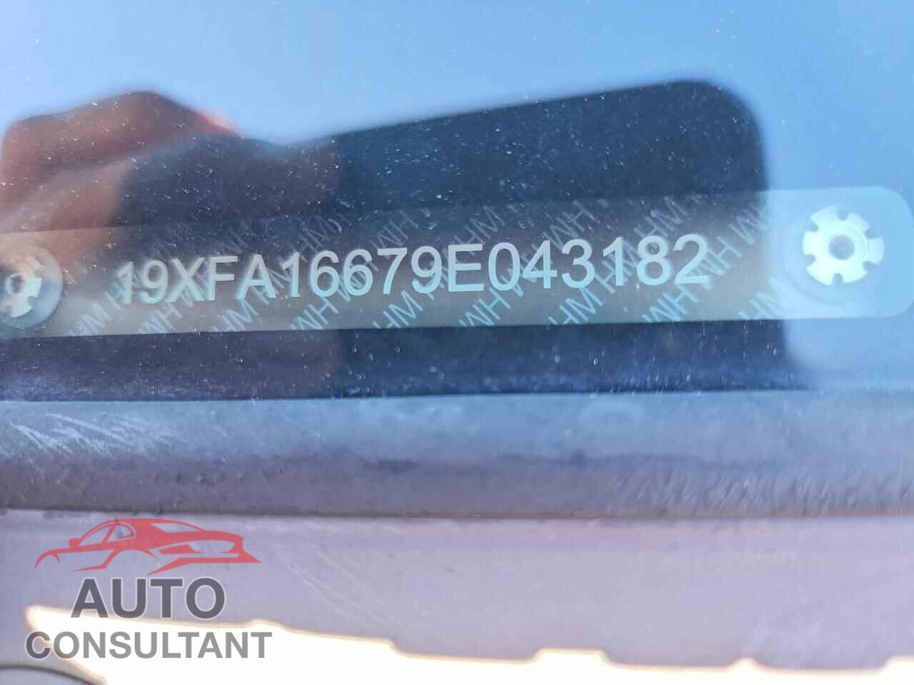 HONDA CIVIC 2009 - 19XFA16679E043182