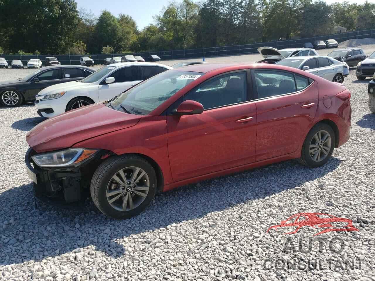 HYUNDAI ELANTRA 2018 - 5NPD84LF8JH241293