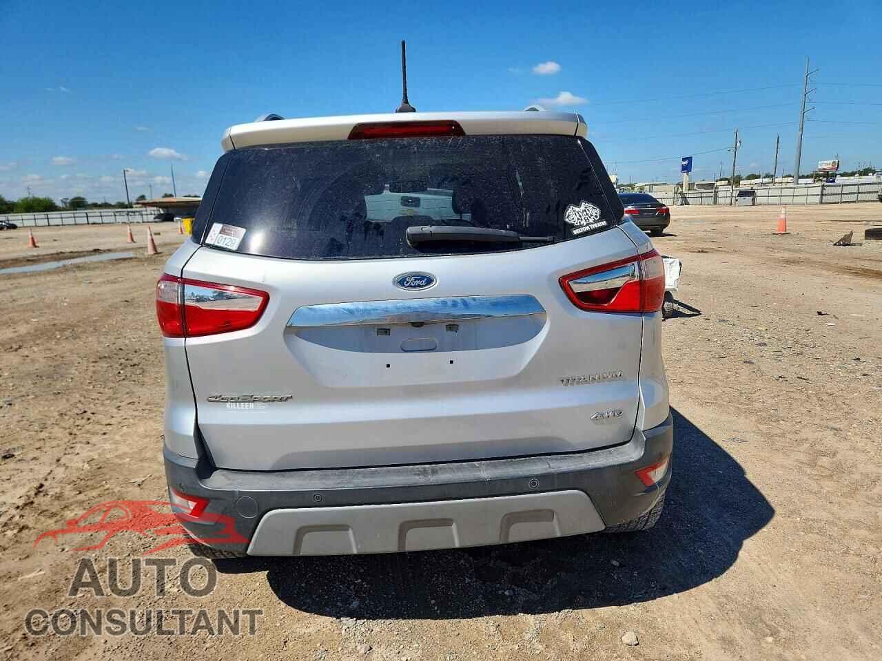 FORD ECOSPORT 2020 - MAJ6S3KL8LC328546