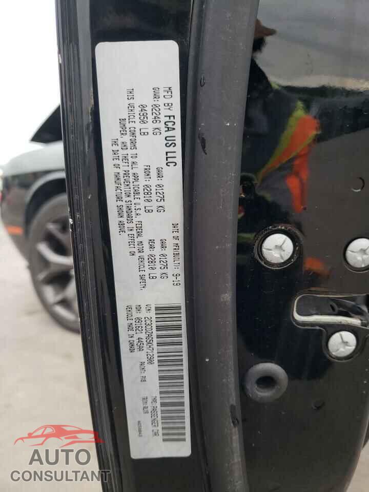 DODGE CHALLENGER 2019 - 2C3CDZAG5KH712900