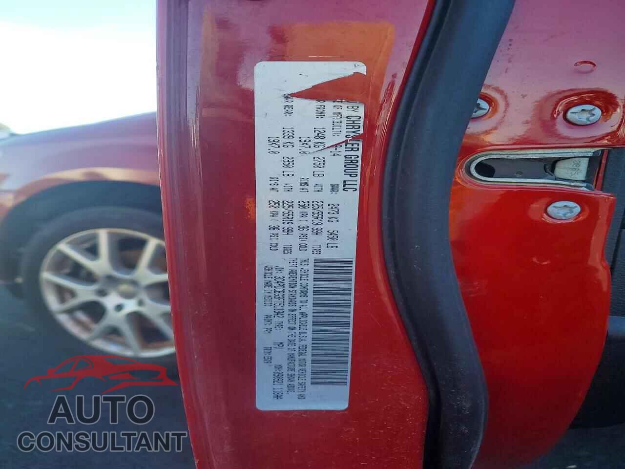 DODGE JOURNEY 2015 - 3C4PDCBG3FT511342