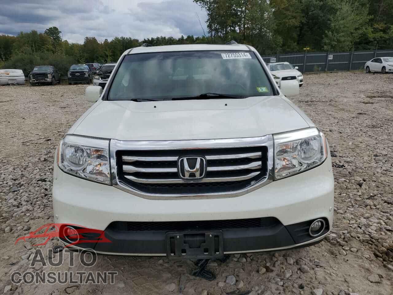 HONDA PILOT 2012 - 5FNYF4H90CB019360