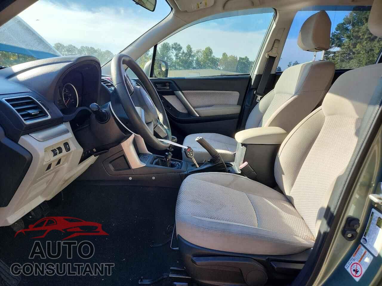 SUBARU FORESTER 2018 - JF2SJAAC2JG425055