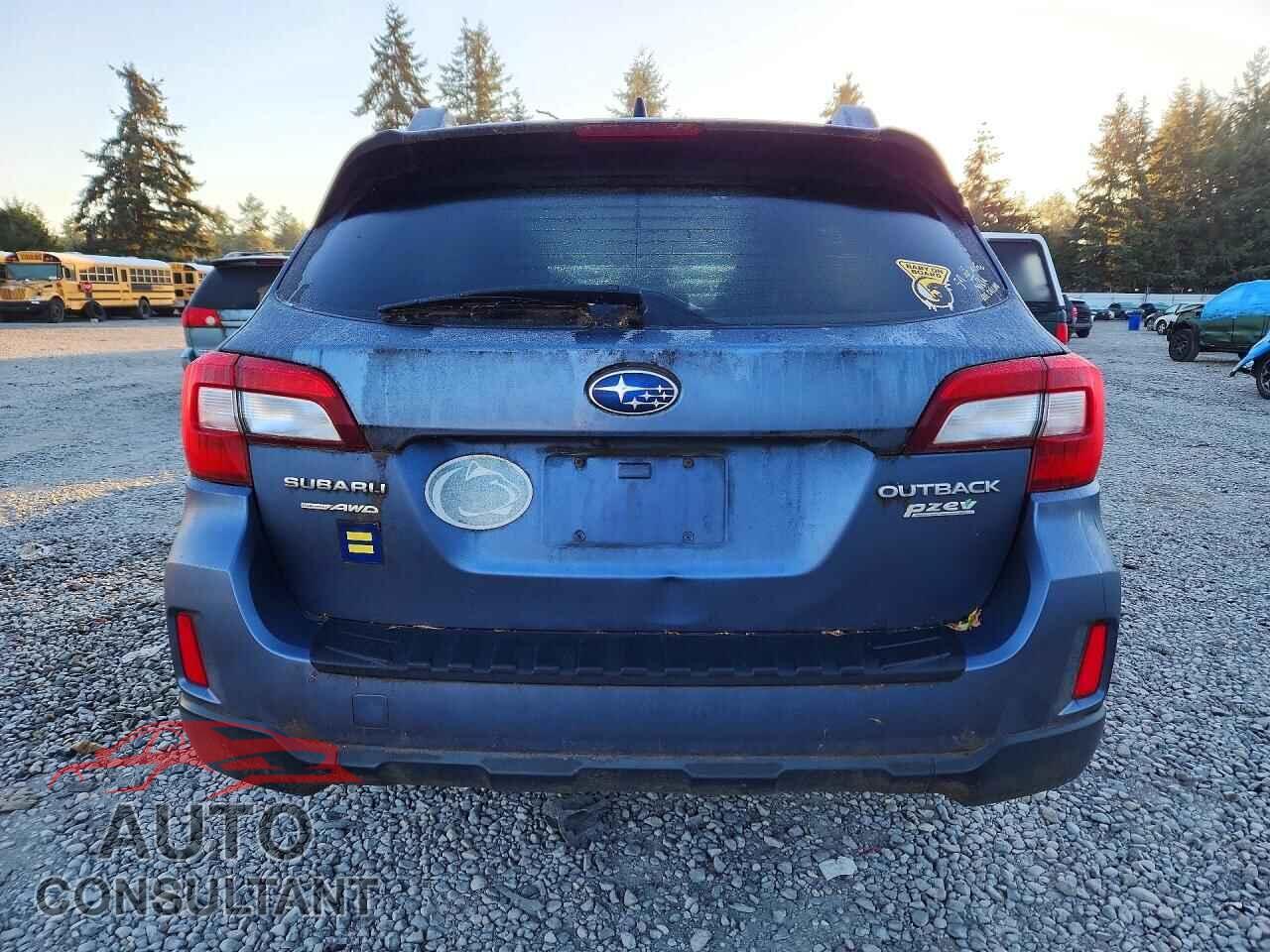 SUBARU OUTBACK 2016 - 4S4BSAHC6G3201607