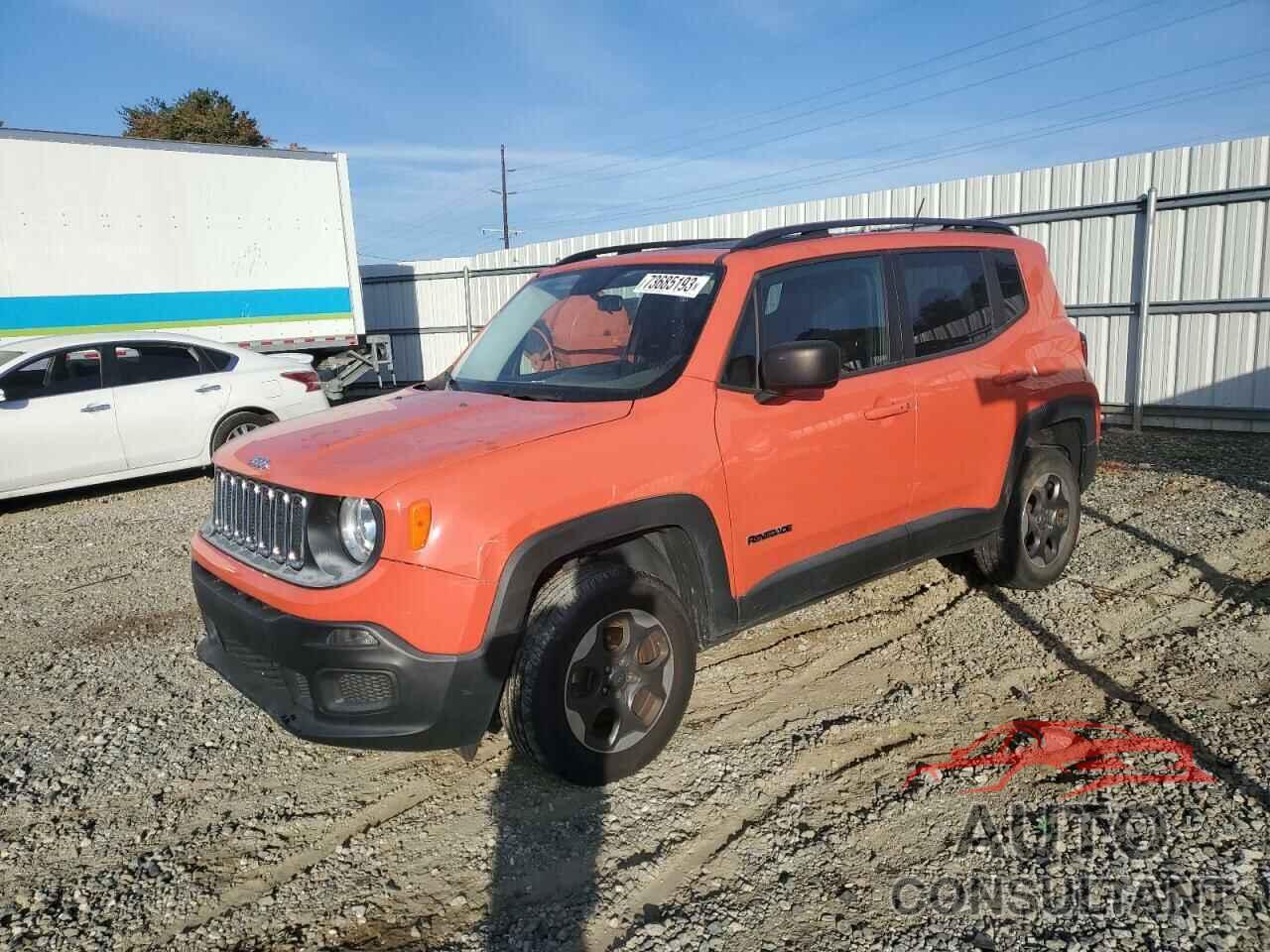 JEEP RENEGADE 2017 - ZACCJBAB9HPG19255