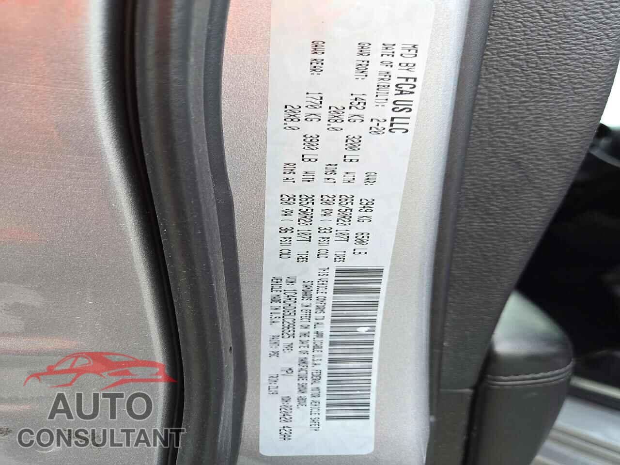 DODGE DURANGO 2020 - 1C4RDHDG5LC296525