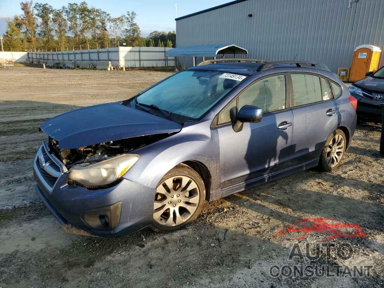 SUBARU IMPREZA 2013 - JF1GPAL63DH807299