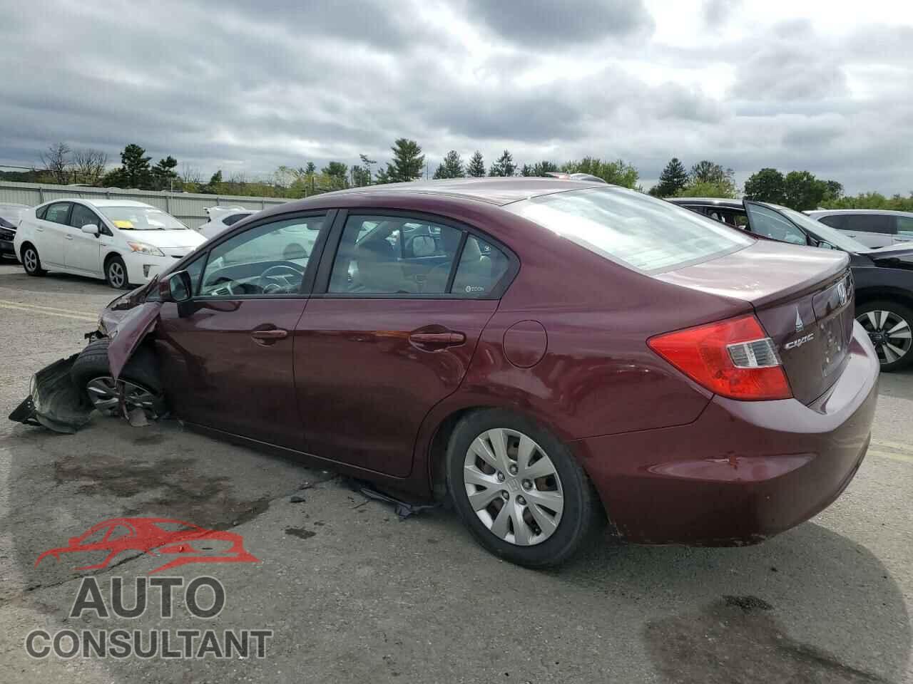 HONDA CIVIC 2012 - 19XFB2F58CE368294