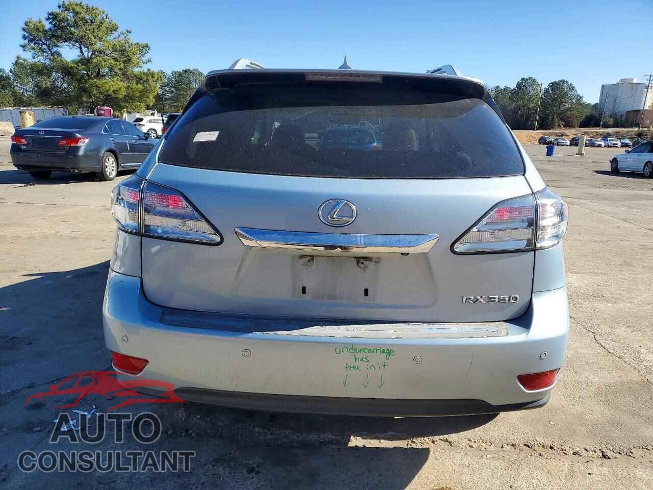 LEXUS RX350 2012 - 2T2ZK1BA1CC073459