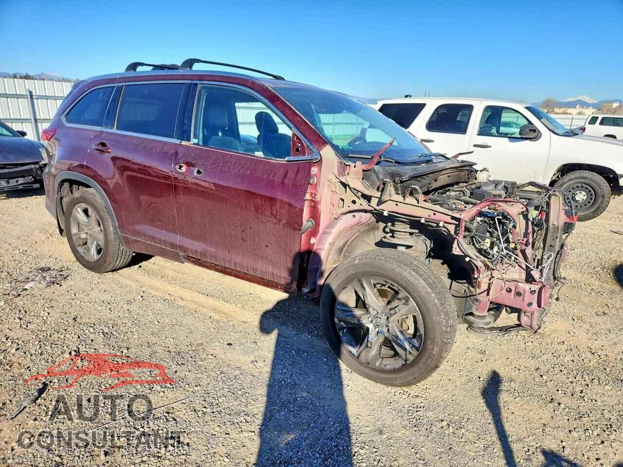 TOYOTA HIGHLANDER 2018 - 5TDDZRFH7JS853910