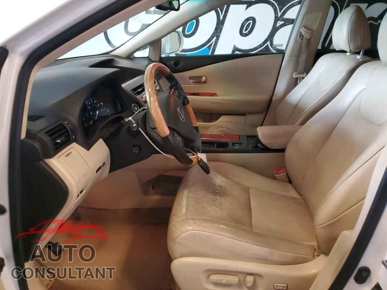 LEXUS RX350 2011 - 2T2BK1BAXBC094178