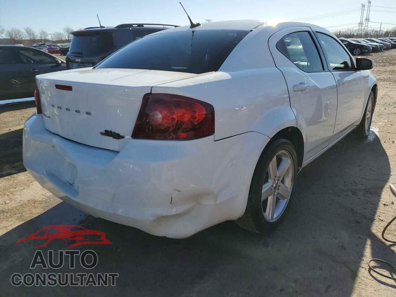 DODGE AVENGER 2012 - 1C3CDZCB5CN120472