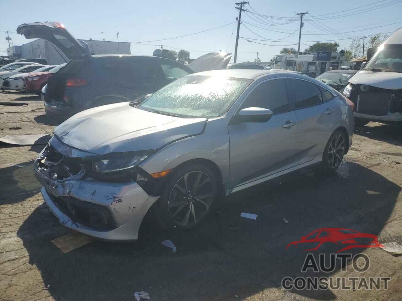 HONDA CIVIC 2019 - 2HGFC2F83KH598613