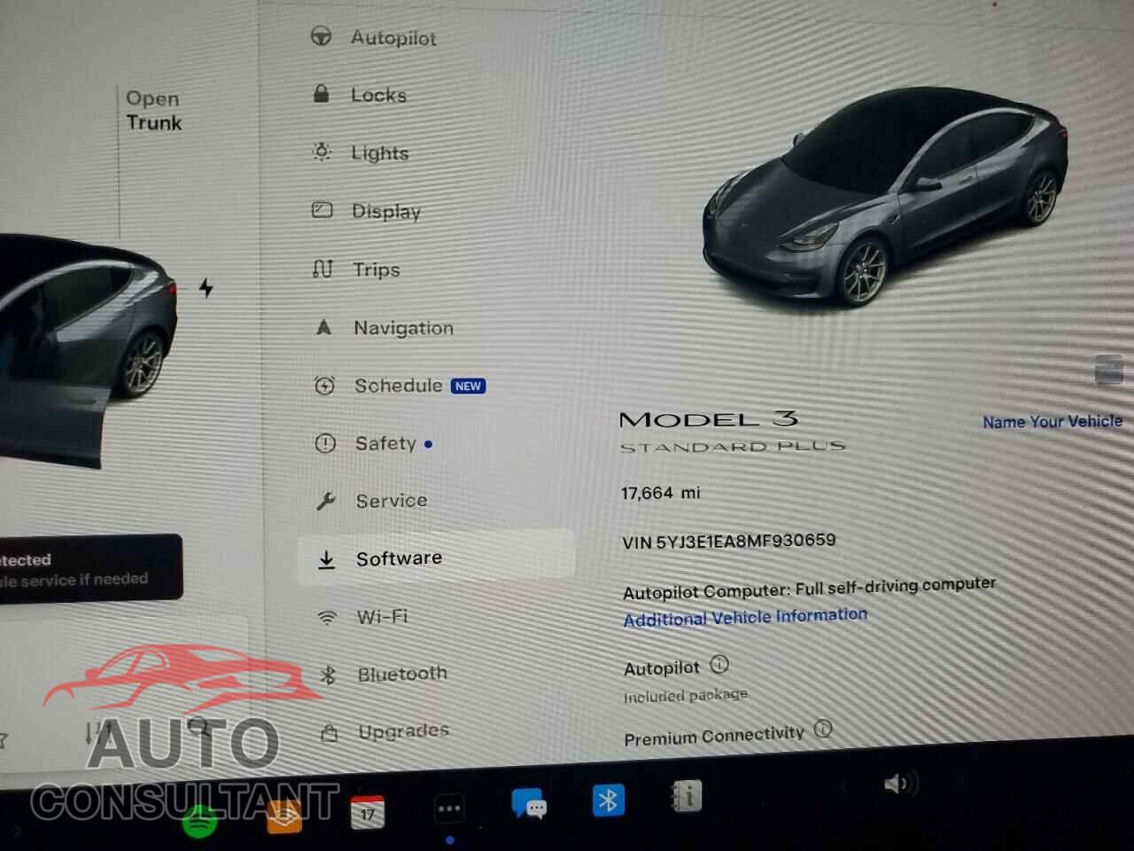 TESLA MODEL 3 2021 - 5YJ3E1EA8MF930659