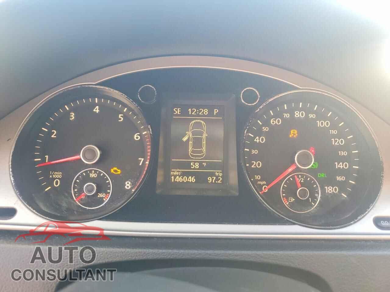 VOLKSWAGEN CC 2012 - WVWMP7AN2CE514794