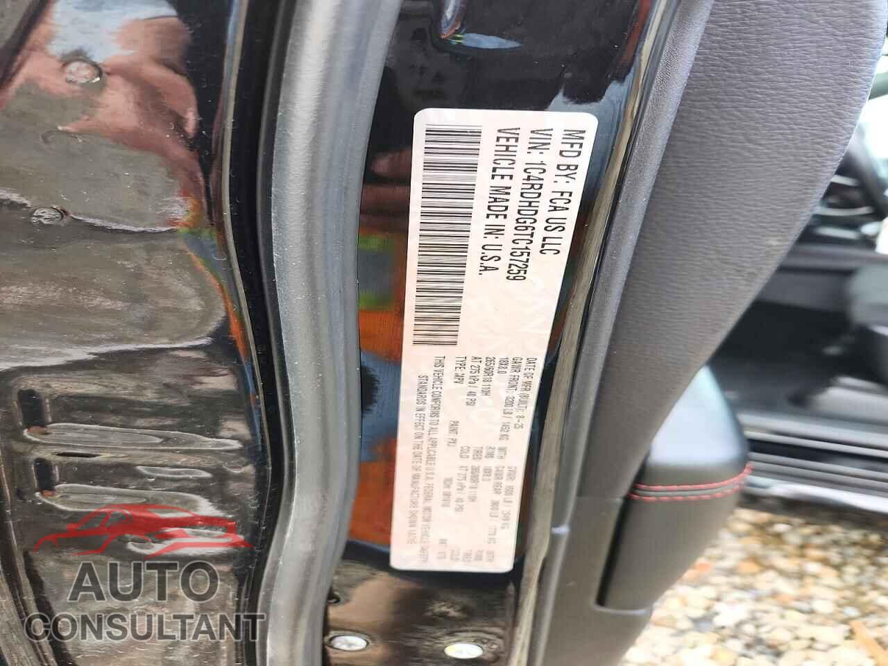 DODGE DURANGO 2026 - 1C4RDHDG6TC157259