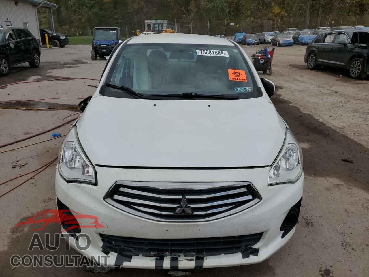 MITSUBISHI MIRAGE 2017 - ML32F3FJ8HHF18580