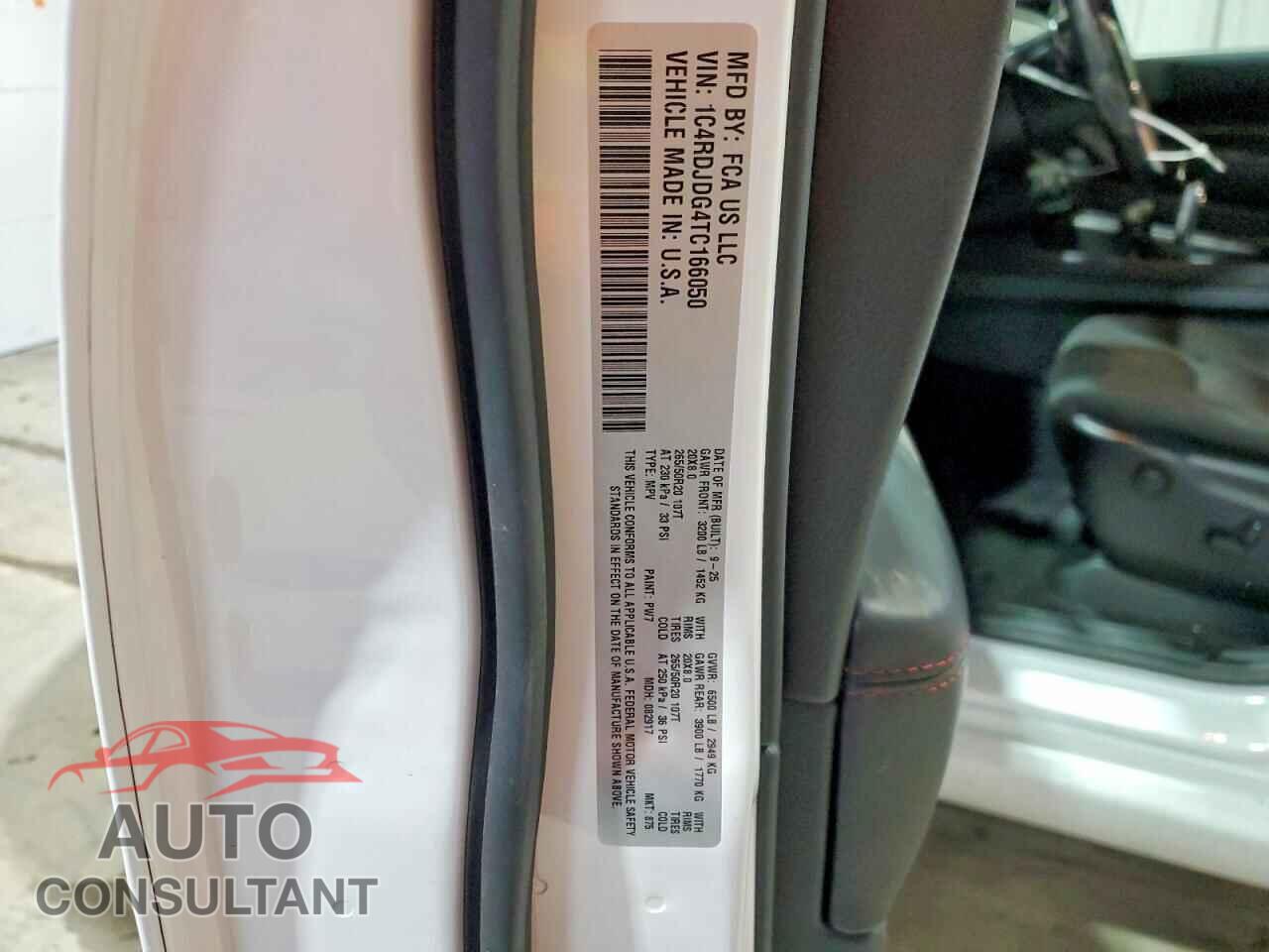 DODGE DURANGO 2026 - 1C4RDJDG4TC166050