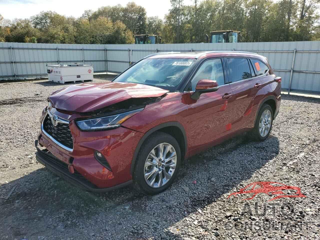 TOYOTA HIGHLANDER 2022 - 5TDYZRAH5NS138414