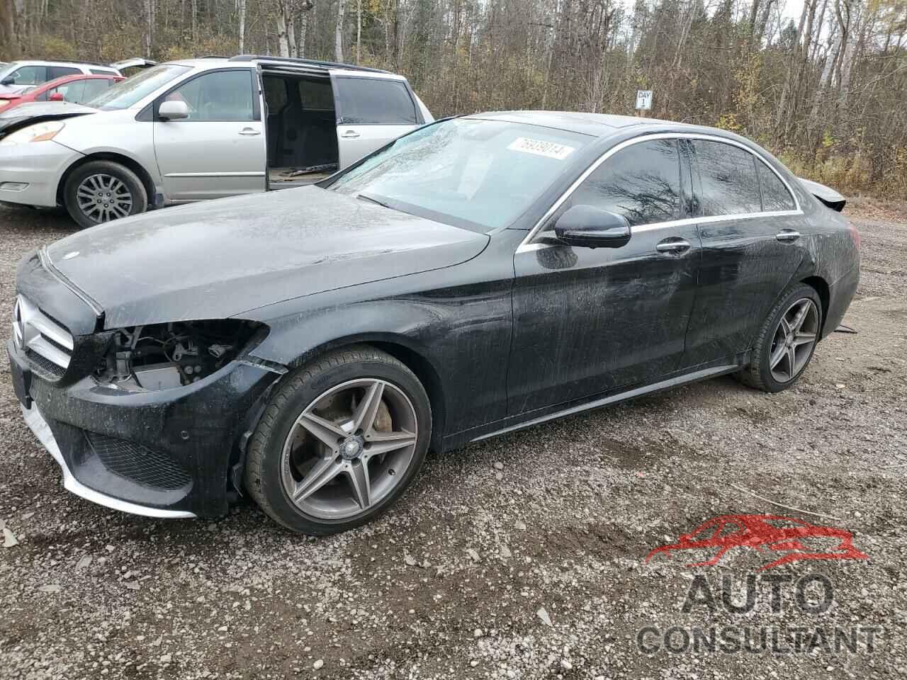 MERCEDES-BENZ C-CLASS 2017 - 55SWF4KB6HU189795