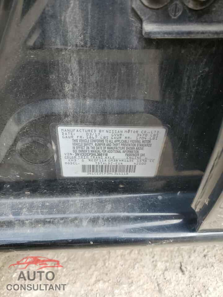 NISSAN VERSA 2017 - 3N1CE2CP3HL366118