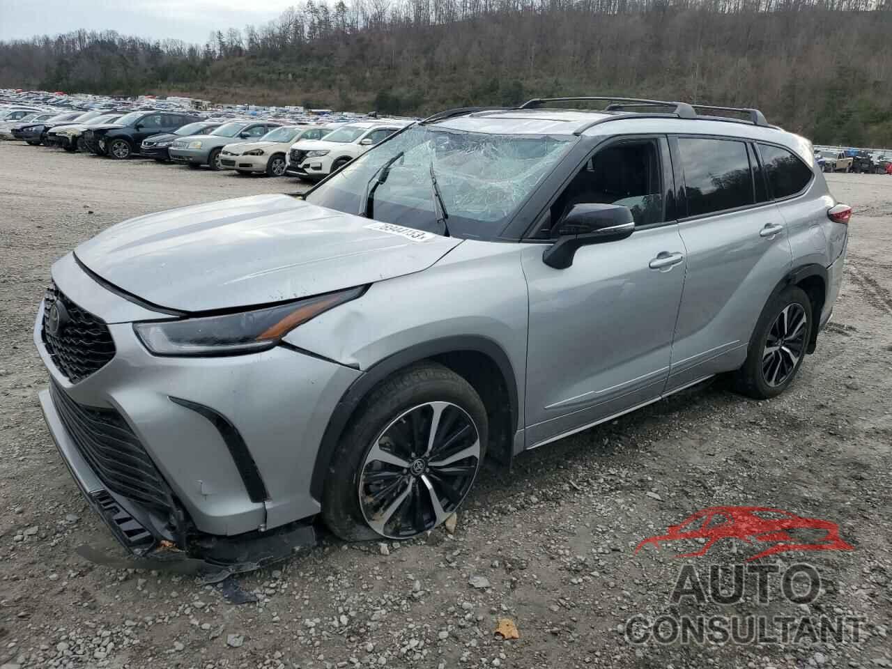 TOYOTA HIGHLANDER 2021 - 5TDJZRBH1MS156505