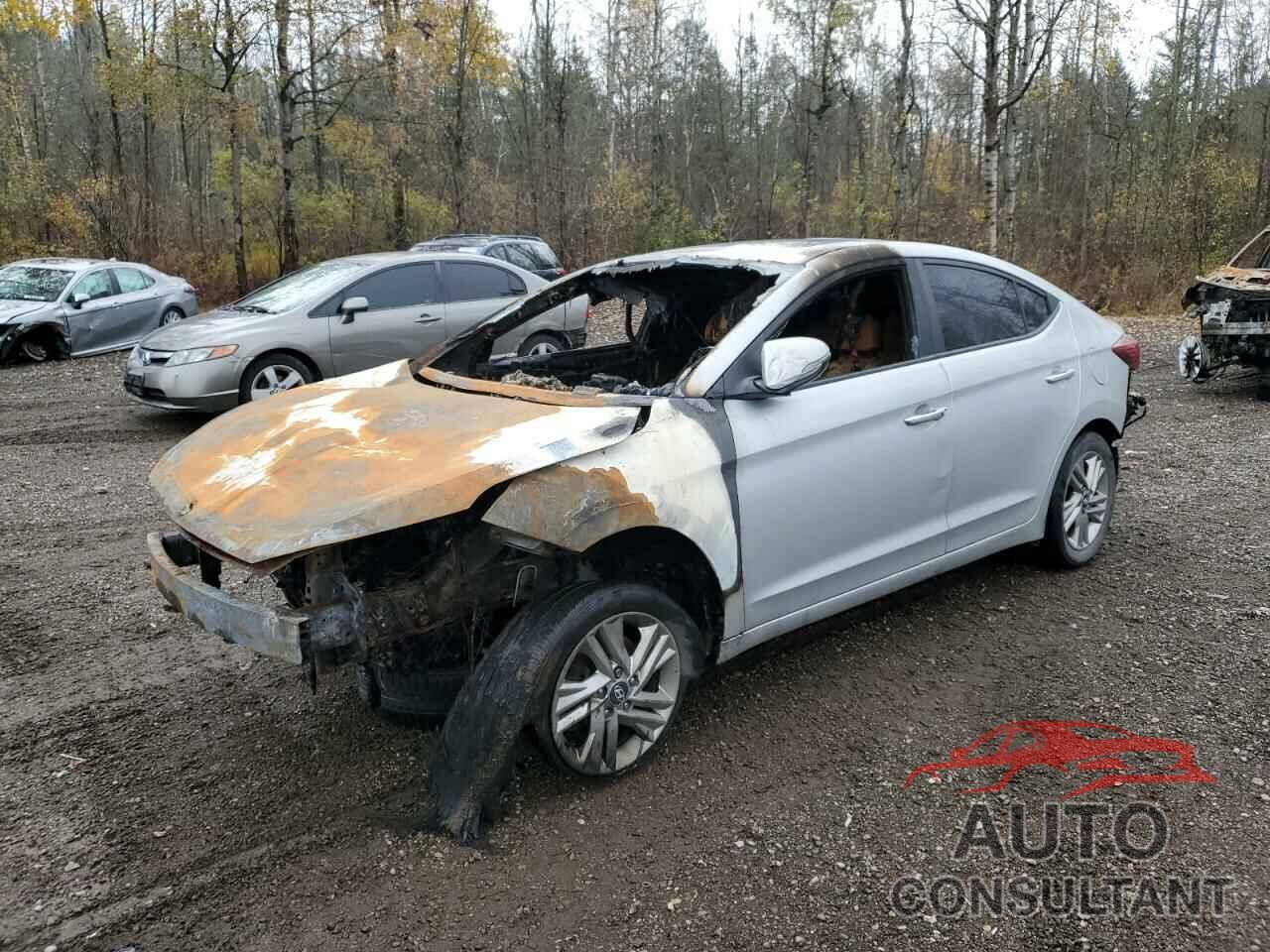 HYUNDAI ELANTRA 2019 - KMHD84LF4KU820784