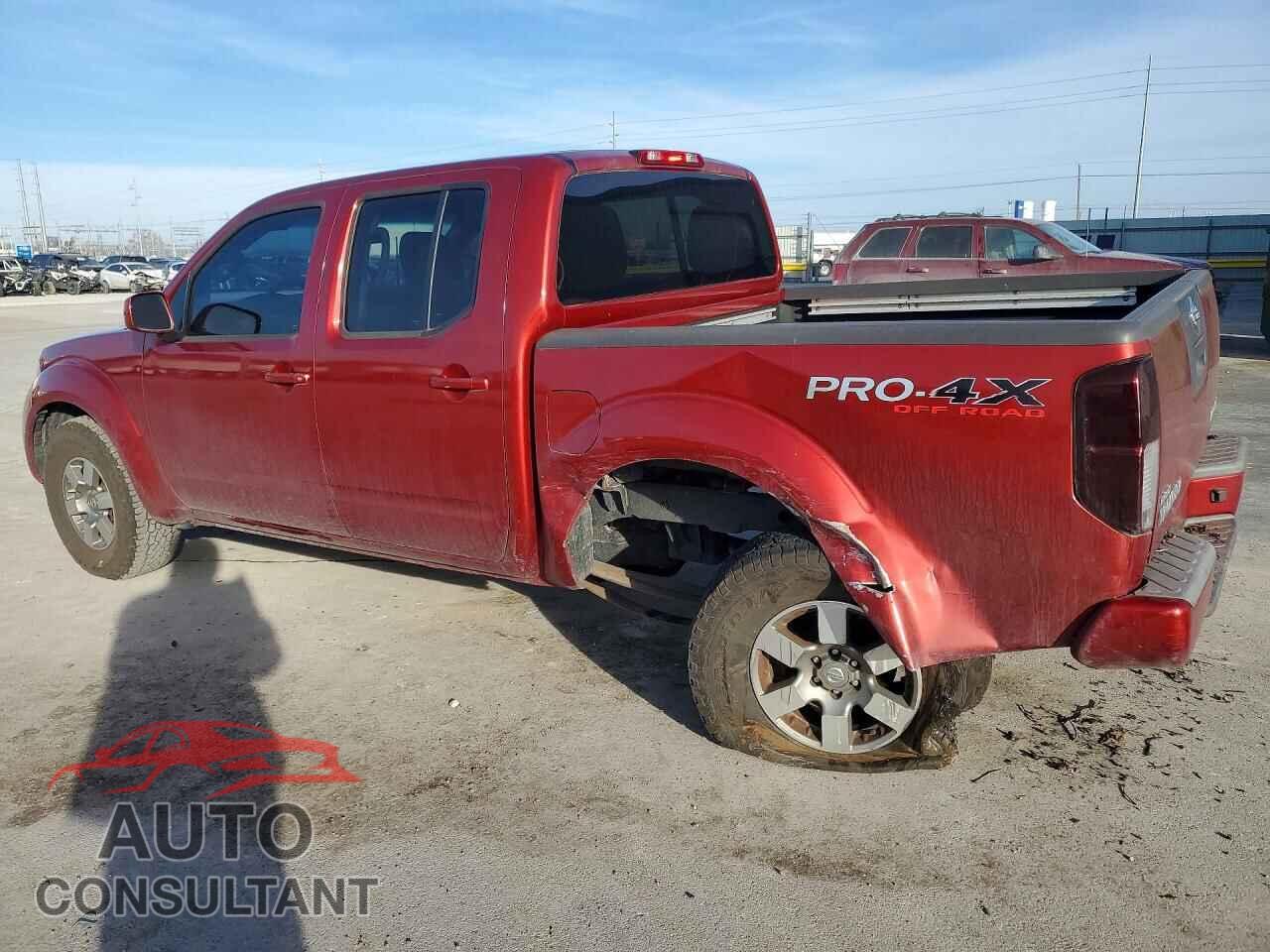 NISSAN FRONTIER 2012 - 1N6AD0EV0CC412366