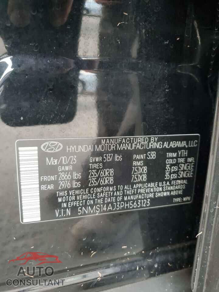 HYUNDAI SANTA FE 2023 - 5NMS14AJ3PH563123