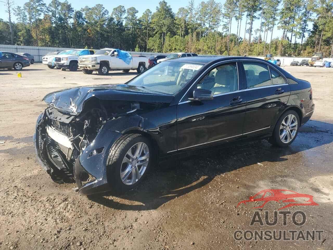 MERCEDES-BENZ C-CLASS 2012 - WDDGF8BB9CA610770