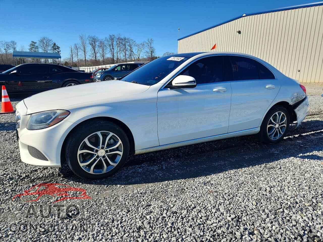 MERCEDES-BENZ C-CLASS 2016 - WDDWF4KB7GR139357