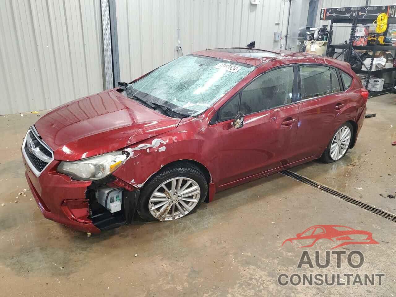 SUBARU IMPREZA 2012 - JF1GPAD68CG230207