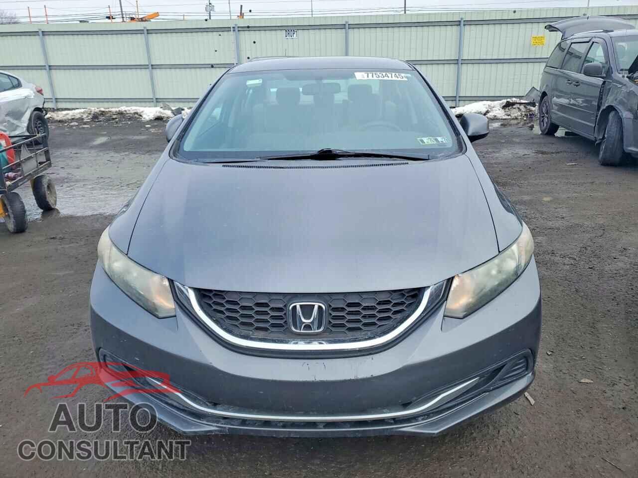 HONDA CIVIC 2013 - 19XFB2F55DE252584