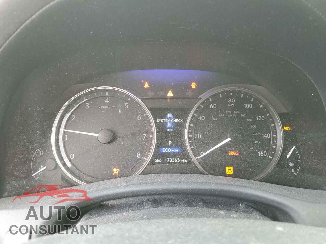 LEXUS GS350 2013 - JTHBE1BL4D5025496