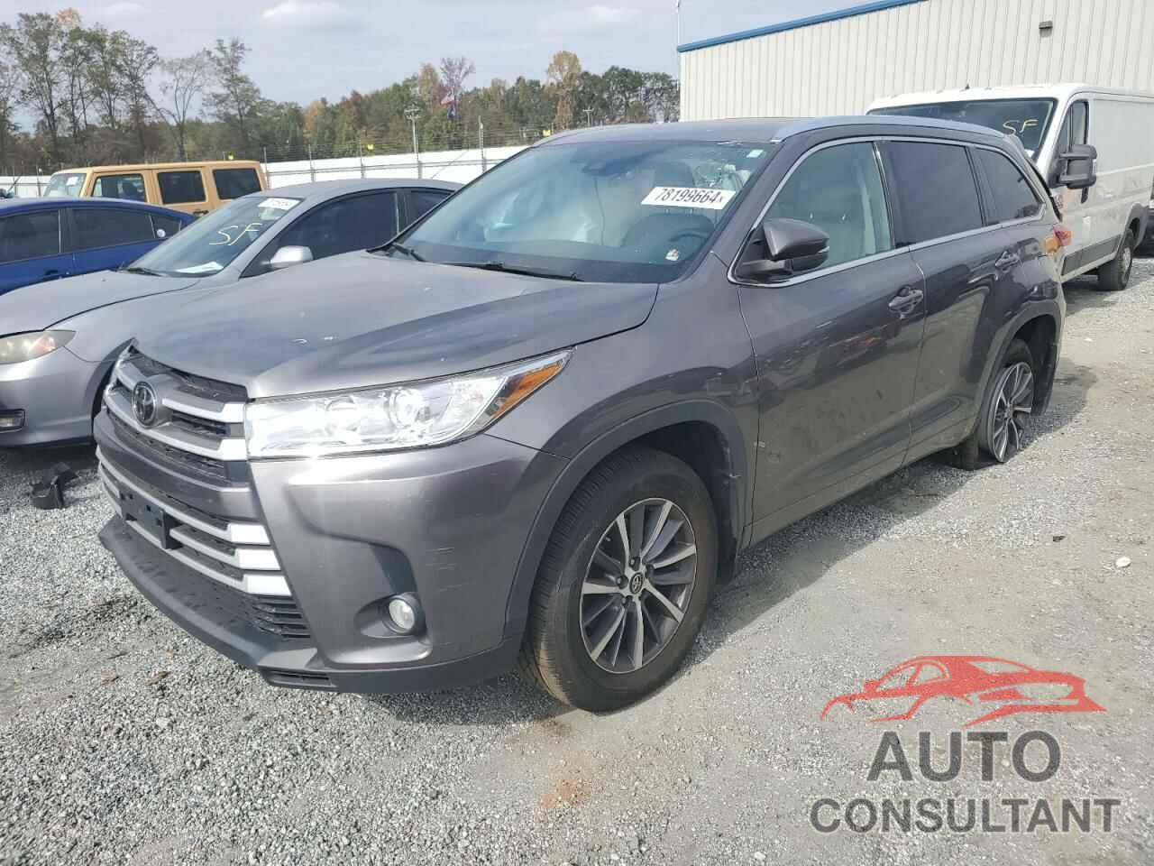 TOYOTA HIGHLANDER 2018 - 5TDJZRFH1JS535316