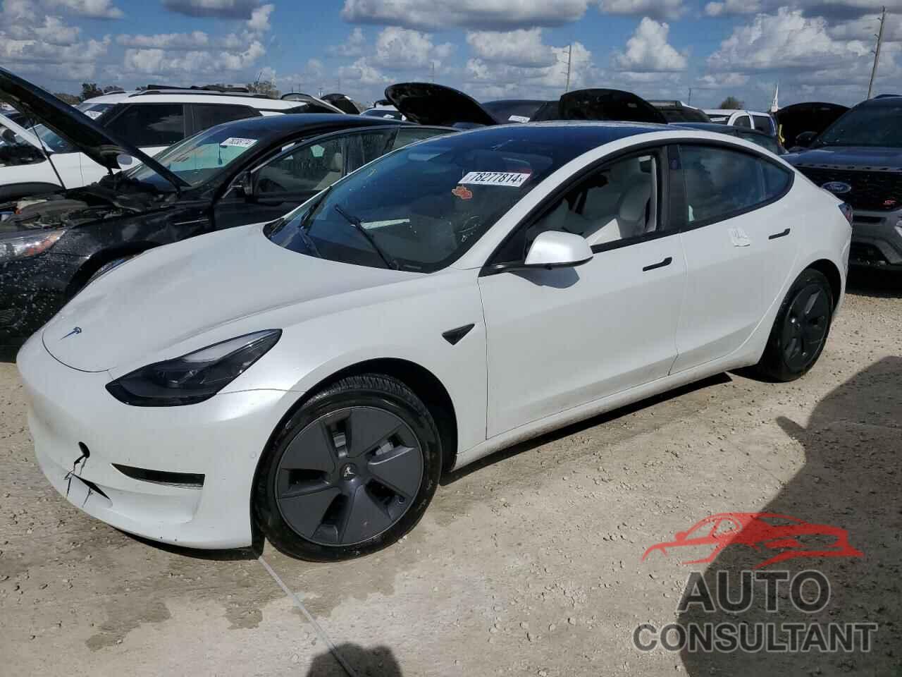 TESLA MODEL 3 2022 - 5YJ3E1EA8NF346554
