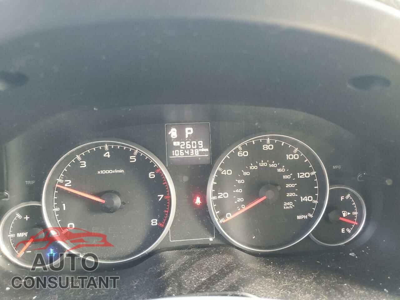 SUBARU OUTBACK 2013 - 4S4BRBCC5D3317174