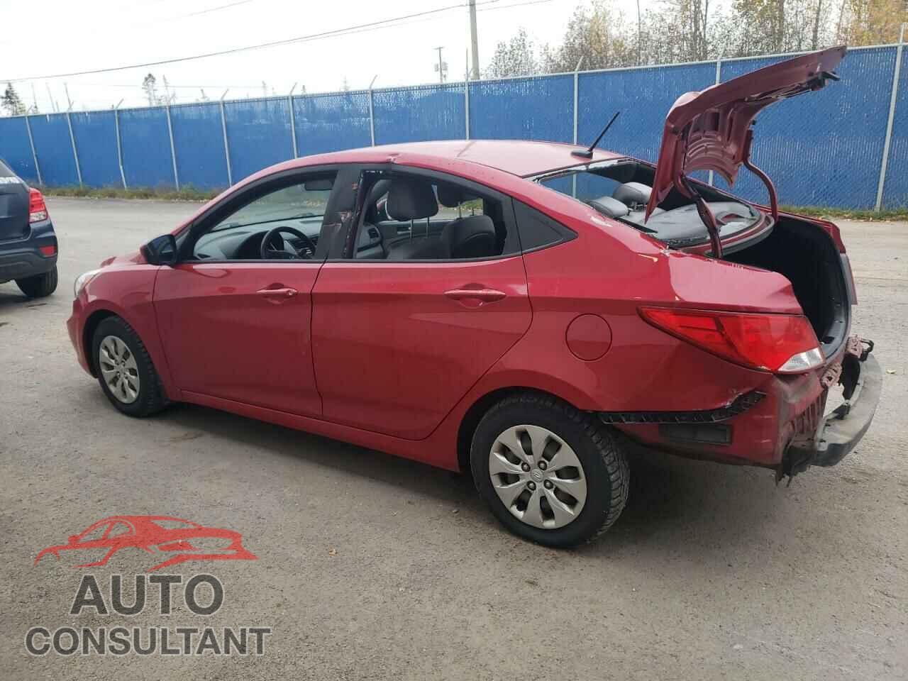 HYUNDAI ACCENT 2016 - KMHCT4AE0GU089606