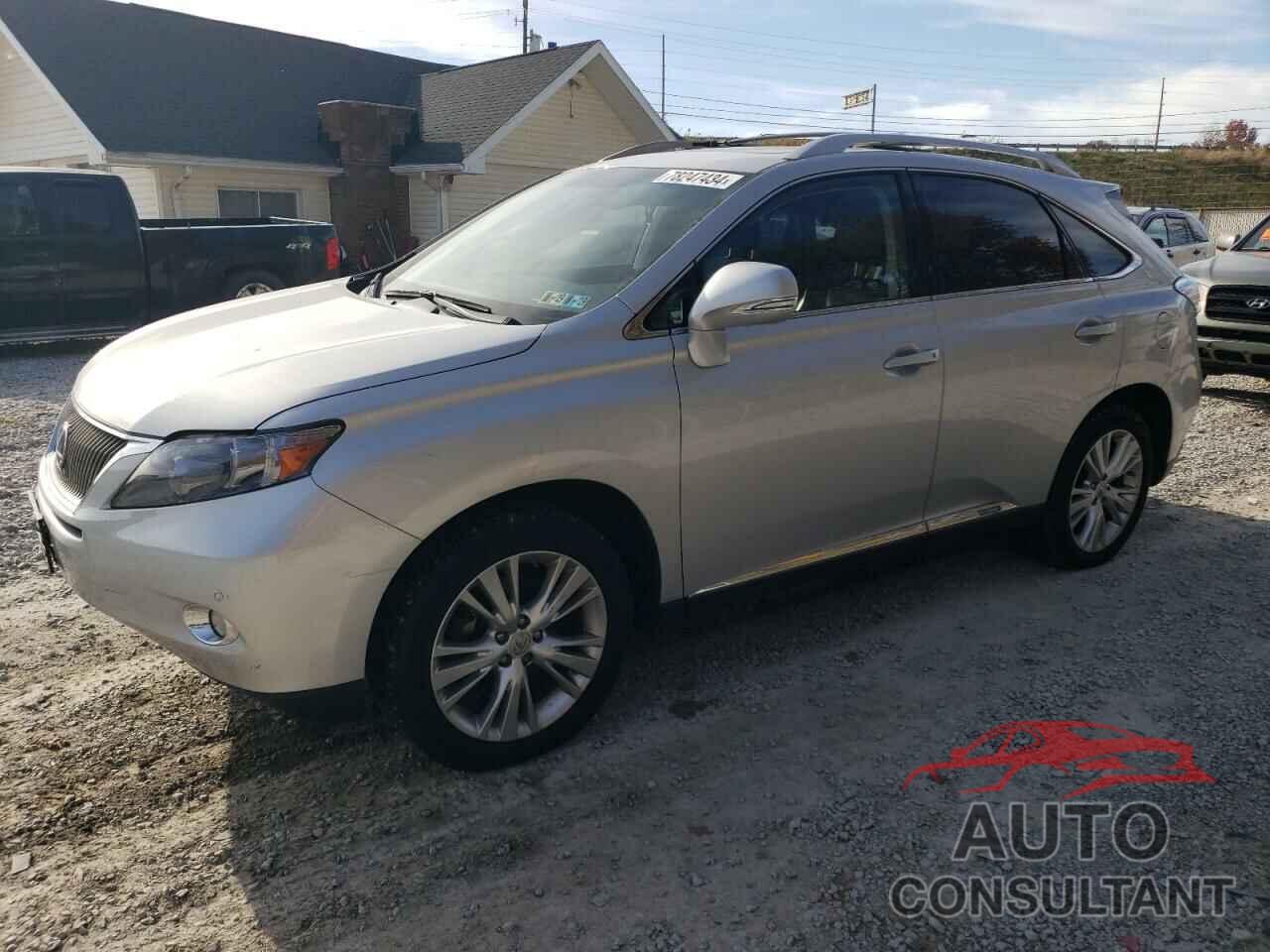 LEXUS RX450 2012 - JTJBC1BA9C2431664