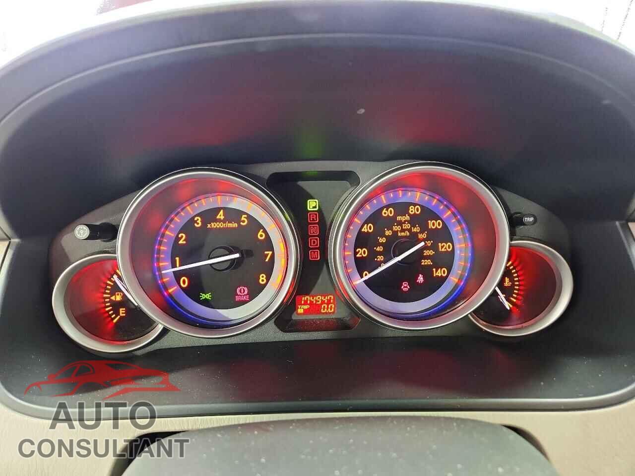 MAZDA CX-9 2011 - JM3TB2DAXB0304887