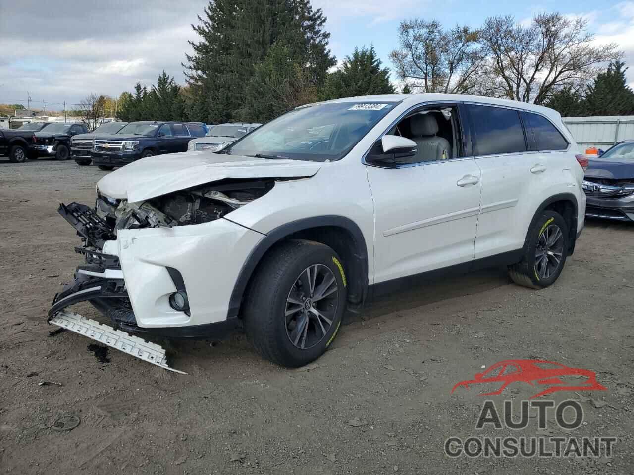 TOYOTA HIGHLANDER 2019 - 5TDBZRFH4KS733104